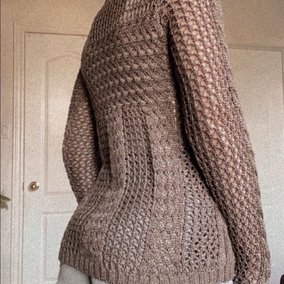 Grey knit sweater - Picture 3 of 4